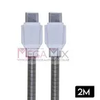 Cabo de Dados Tipo C + Tipo C 60W 3A 2M CE-C1308CC-2M - Celark