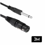 Cabo P10 + XLR 3M KP-YP5019 - Knup