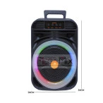 Caixa de Som Bluetooth 50W KA-8155 - Kapbom