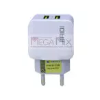 Carregador 2 USB 2.4A 12W KD-301 - Kaidi