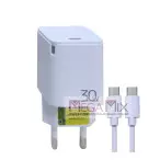 Carregador USB-C para Tipo C 30W 2.5A LE-297CC - Lelong