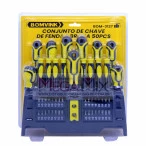 Kit Chaves de Fenda e Brocas 50 Peças BOM-3127 - Bomvink