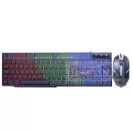 Kit Teclado e Mouse Gamer RGB USB LEY-2074 - Lehmox