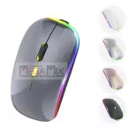 Mouse Sem Fio Recarregável Bluetooth 1600DPI MS-03A - A'Gold