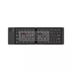 Mini Teclado Dobrável Recarregável KA-690 K - Kapbom