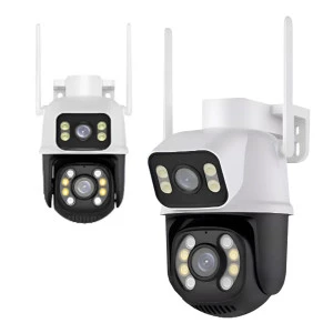 Câmera de Segurança IP Lente Dupla com 2 Antenas SC-B57 - It-Blue