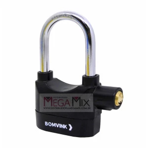 Cadeado Anti-Furto Com Alarme BOM-2606 - Bomvink