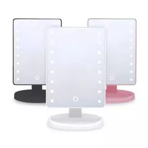 Espelho de Mesa Articulado com LED KA-1146 - Kapbom