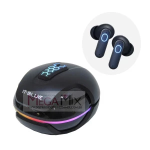 Fone de Ouvido Bluetooth LE-2456 - It Blue