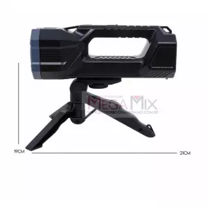 Lanterna Solar Recarregável 12W 39 LED KA-L6775- Kapbom