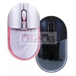 Mouse Sem Fio Recarregável Bluetooth 1600DPI MS-S22T - Exbom