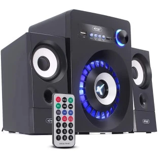 Caixa de Som Subwoofer 2.1 KP-6022BH - Knup 