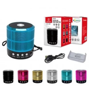 Mini Caixa de Som Portátil Bluetooth KA-887 - Kapbom 
