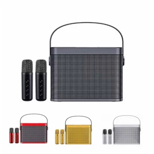 Mini Caixa de Som Bluetooth com 2 Microfones KA-8628 - Kapbom