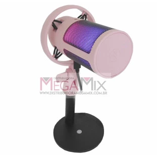 Microfone Condensador USB (ROSA) KA-8759 - Kapbom