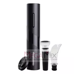 Kit Abridor de Vinho Elétrico KA-1247 - Kapbom