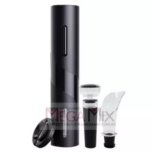 Kit Abridor de Vinho Elétrico Recarregável OIH-2405 - Oásis