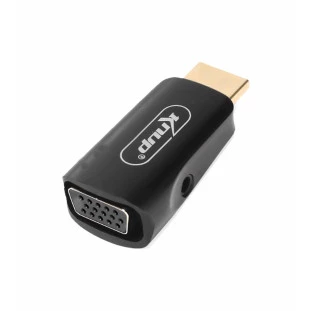Adaptador HDMI para VGA com Conversor de Áudio  KP-AD153 - Knup