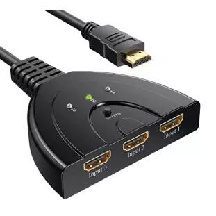 Switch HDMI 3 em 1  LE-4129 - It-Blue