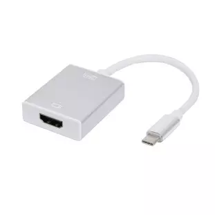 Cabo Conversor Tipo C para HDMI MTV-716 - Tomate