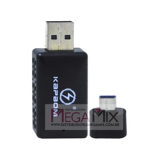 Adaptador CarPlay sem Fio 2 em 1 KA-1132 - Kapbom