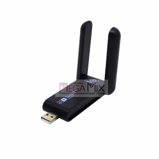 Adaptador Wifi USB Dual Band com 2 Antenas KA-T8189 - Kapbom
