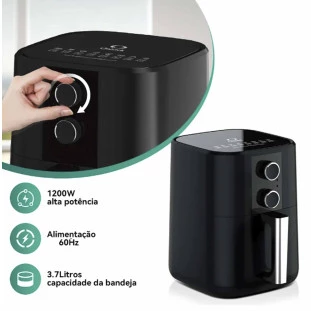 Fritadeira Elétrica Airfryer 3.7L 1200W 220V ON-FT105/220V - Onistek