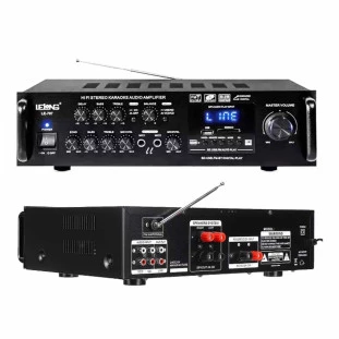 Amplificador de Som Bluetooth 60W Bivolt LE-707 - Lelong