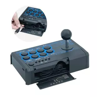 Controle Arcade Joystick 7 em 1 PS4/PS3/X-Box/PC TP4-1886