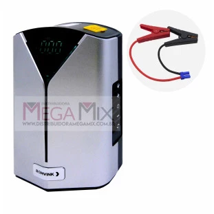 Fonte Auxiliar de Partida e Compressor 1500mAh 14.8V BOM-8909 - Bomvink
