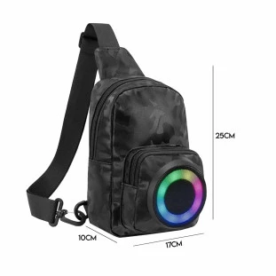 Mochila Bag com Caixa de Som Bluetooth 12W D-BAG-1 - Grasep