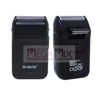Barbeador Elétrico Recarregável BM-C068 - B-max
