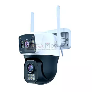 Câmera de Segurança IP Lente Dupla com 2 Antenas SC-B63 - It Blue