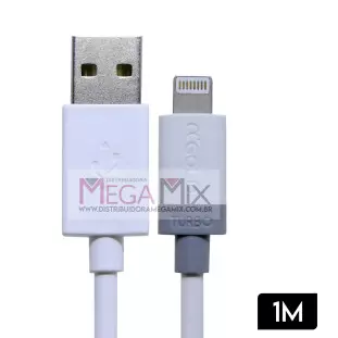 Cabo de Dados USB + Iphone 30W 1M CB10-2 - A'Gold