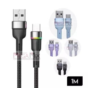 Cabo de Dados USB + Tipo C 25W 1M CB39-3 - A'Gold