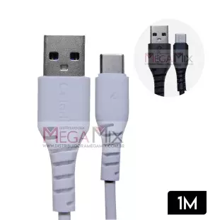 Cabo de Dados USB + Tipo C 3.1A 1M CE-C1315C - Celark