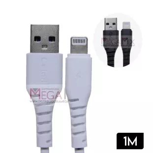 Cabo de Dados USB + Iphone 3.1A 1M CE-C1315P - Celark