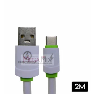 Cabo de Dados USB + Tipo C 4.8A 2M KAP-380-TY - Kapbom