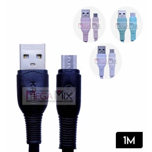 Cabo de Dados USB + Micro USB (V8) 1M KD-16M - Kaidi
