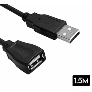 Cabo USB (M) + USB (F) 2.0 1.5M - BM8662 - B-Max