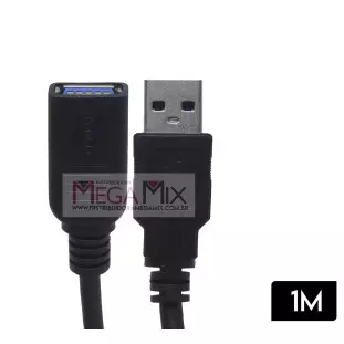 Cabo Extensor USB 3.0 M/F 1M LE-3108-1 - It-Blue