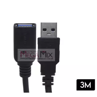 Cabo Extensor USB 3.0 M/F 3M LE-3108-3 - It-Blue