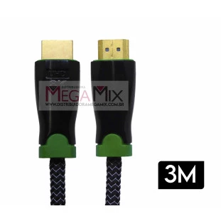 Cabo HDMI + HDMI 8K 3M D-8K03 - Grasep