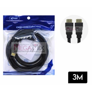 Cabo HDMI + HDMI 3M KP-YP5000 - Knup