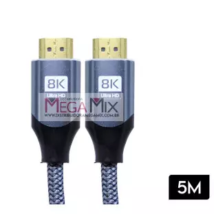 Cabo HDMI + HDMI Ultra HD 8K LE-6636-5M - It-Blue