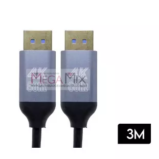 Cabo Displayport DP-DP 4K 3M MCB-4003 - Tomate