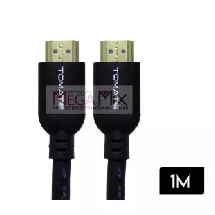 Cabo HDMI + HDMI 4K 1M MHD-4501 - Tomate