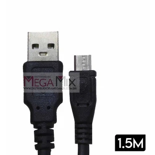 Cabo de Dados USB + Micro USB (V8) 1.5M KP-YP5012 - Knup