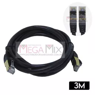 Cabo de Rede RJ45 CAT8 3M LE-350-3M - It-Blue