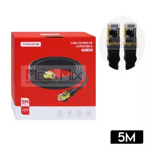 Cabo de Rede RJ45 CAT8 5M MCB-1805 - Tomate